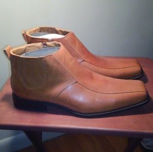 Size 16 Mens Rust Brown  Dress/Casual Boots